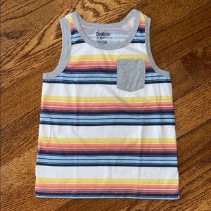 Boys OshKosh B'gosh Striped Tank Top Size 5T